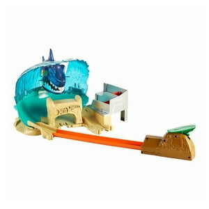 Total E-Commerce - Juguete Pista Batalla En Playa Tiburon Hot Wheels Mattel