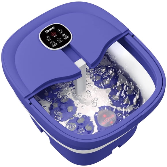 Spa para pies HOSPAN FS02A plegable con calor, burbujas y masaje