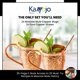 thumbnail image 5 of Juego de vasos de cobre Kamojo Moscow Mule de 16 onzas con revestimiento antiempañamiento, 5 of 9