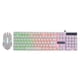 thumbnail image 3 of Teclado LED para Juegos con Cable y Ratón Gaming Combo para PC, Blanco, 3 of 3