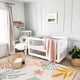 thumbnail image 2 of Area Rug Pink Lavable Para Sala De Estar 3 X 5 Pies Antideslizante, 2 of 7