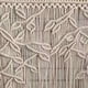 thumbnail image 3 of Cortinas corredizas de macramé, estilo bohemio, con hojas tejidas, estilo campestre, para bistró, para colgar en la pared, para dormitorio, boda, decoración bohemia., 3 of 5
