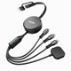 thumbnail image 1 of Cable de carga retráctil Bawanfa Plus 8 en 1 100W 1,2 m, 1 of 7