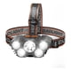 thumbnail image 2 of Set 3 Linterna Frontal Amsdeal Recargable LED Senderismo Lau, 2 of 3
