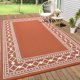 thumbnail image 2 of Alfombra MilleLoom 274 cm x 366 cm impermeable para exteriores en naranja terracota, 2 of 9