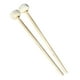 thumbnail image 1 of 2 Uds Baquetas Accesorios De Percusión Multiusos Resistentes Al Desgaste Para Tambor De Mano Blanco, 1 of 4