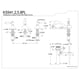 thumbnail image 4 of Grifo de baño Kingston Brass KS948PL de níquel cepillado generalizado, 4 of 4