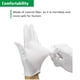 thumbnail image 5 of Guantes Blancos De Algodón S dian 8 Pares Talla Mediana 7 5 Unisex, 5 of 6