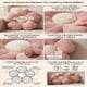 thumbnail image 3 of SET DE 6 COJINES EN FORMA DE FLOR ROSA, 3 of 4