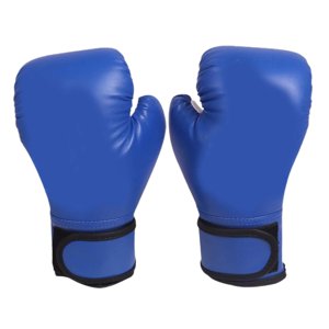 Ioensy - Guantes De Boxeo Para Niños, Regalo De Cumpleaños, Entrenamiento Para Niños, Guantes De Combate De Cuero Pu, Azul