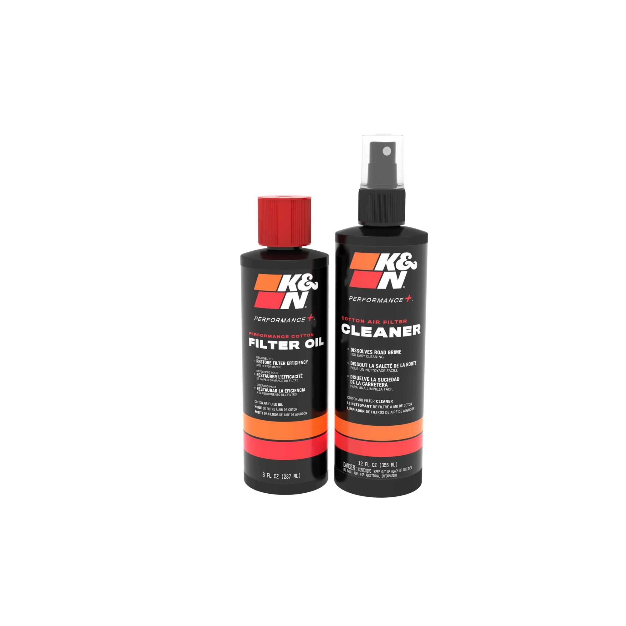 Kit De Limpieza De Filtros De Aire K&n Squeeze Bottle Con Limpiador Y Aceite
