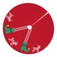 thumbnail image 4 of Falda De árbol De Navidad, Cubierta De Base Redonda Para Fiesta, Suministros De Decoración De Año Nuevo, Estilo B, 4 of 5