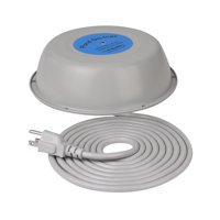 Magideal - Calentador De Estanque Para Exteriores De Invierno Calentador De Baño Para Pájaros Baños Para Pájaros Fácil De Usar Calentador Termostático Descongela 500 Vatios