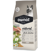 Ownat Classic Gato - Alimento Para Gatos Light Cat 4 Kg