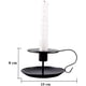 thumbnail image 2 of Candelabros de mesa de metal negro, 2 unidades, para decoración del hogar, bodas, cenas y fiestas (A), 2 of 5