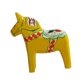 thumbnail image 1 of Escultura De Madera De Caballo Dala Sueco Para Estante, Chimenea, Decoración Del Hogar, Color Amarillo, 1 of 3