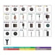 thumbnail image 3 of Kit de accesorios para herramientas rotativas Dremel 709-02, 110 piezas con estuche, 3 of 8