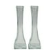 thumbnail image 1 of Set 2 Floreros Decorativos De Vidrio Pequeño Transparente blanco, 1 of 7