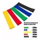 thumbnail image 1 of Banda Elastica Ejercicios Yoga Resistencia 5 Pcs Con Bolso, 1 of 3