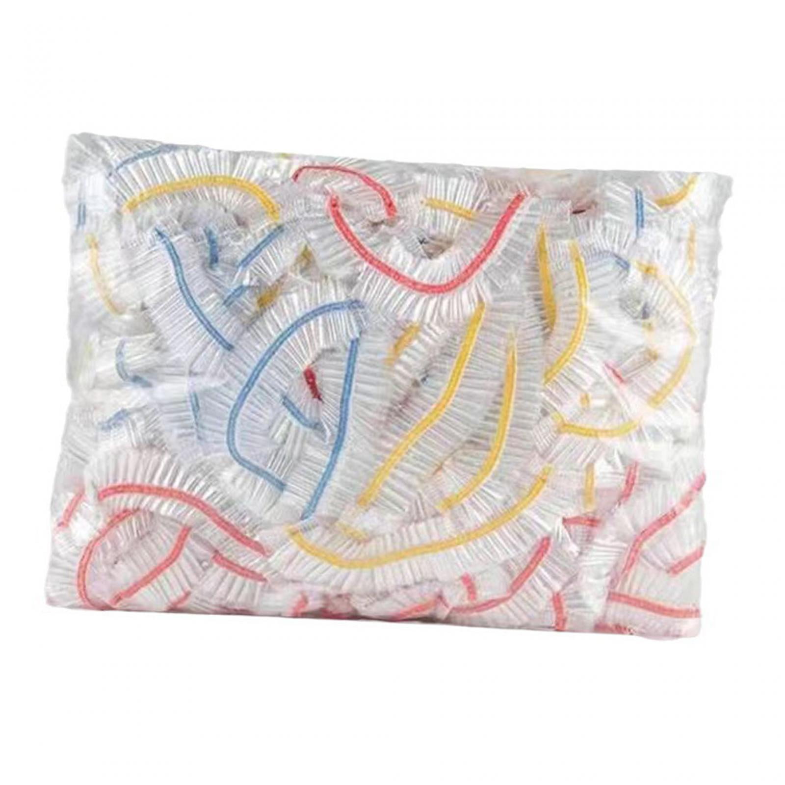 Bothyi - 100 Piezas De Cubiertas Elásticas Desechables Para Alimentos, Envoltura De Alimentos Para Cocina Y Fiesta