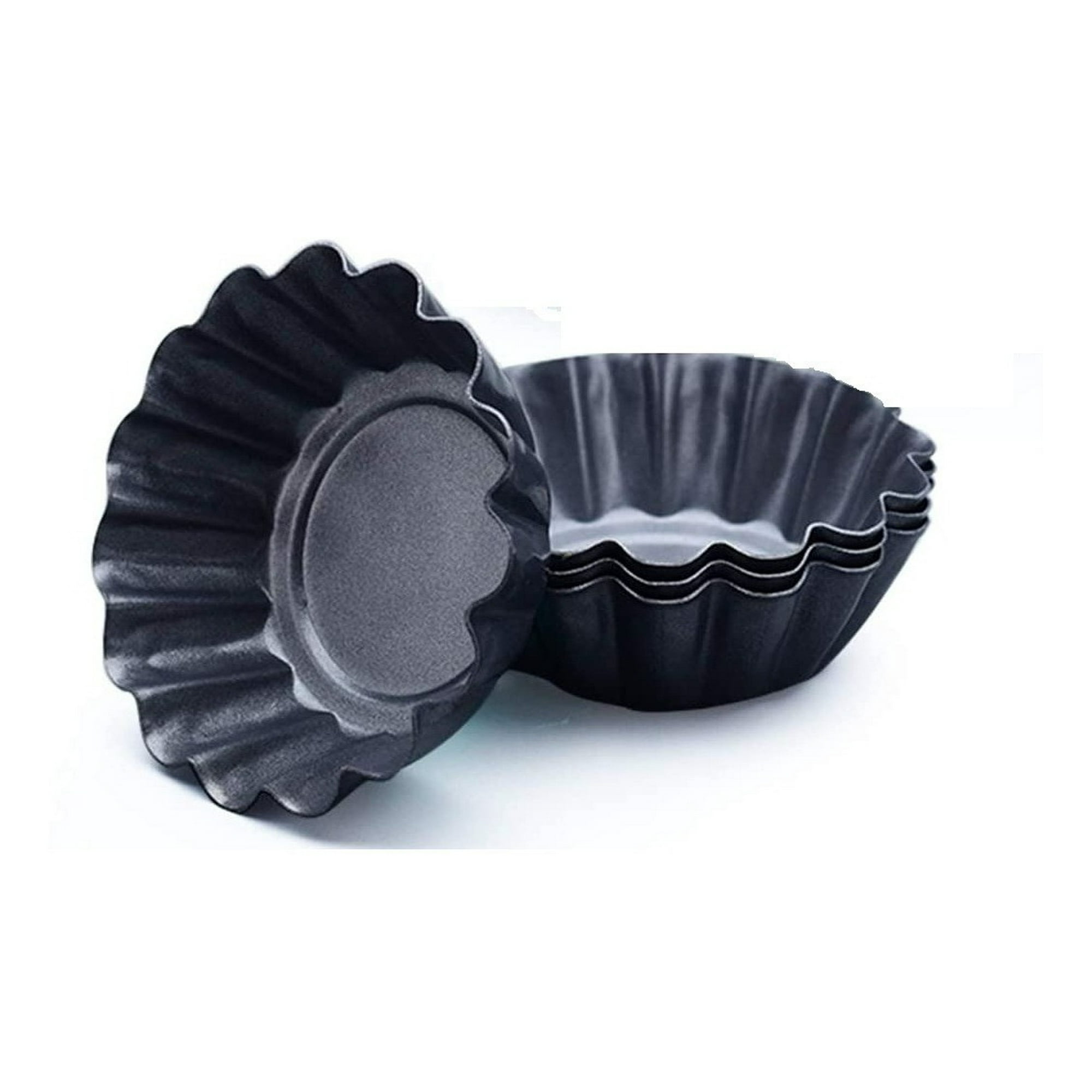 Genérico - Pack X24 Molde Mini Tartaleta Moldes Reposteria Oscuras 8cm