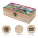 thumbnail image 3 of La Pastelería del País de las Maravillas de Alicia Caja Organizadora de Madera Rústica - Caja Decorativa Multifuncional para Escritorio, Hogar, Oficina, Joyas y Manualidades, 3 of 6