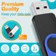 thumbnail image 4 of Unidad de memoria flash Kepmem, 1 GB, USB 2.0, giratoria, paquete de 10, 4 of 9