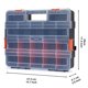 thumbnail image 3 of Organizador de cajas de herramientas AIRTOON entrelazadas con divisores extraíbles, 3 of 7