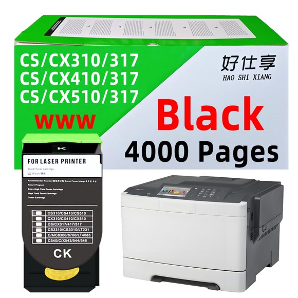 Cartucho de tóner negro HAO SHI XIANG 8000 páginas