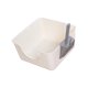 thumbnail image 4 of Caja De Arena Para Gatos Duradera Con Tapa Abierta Bandeja De Arena Para Mascotas Para Gatos Peque?os Medianos Gatitos Color Blanco, 4 of 5