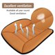thumbnail image 3 of Cojín de asiento de coche MYFAMIREA de espuma viscoelástica de 1,2 cm de grosor, naranja, 3 of 7