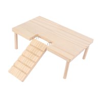 Magideal - Plataformas De Hámster Escalera De Mascotas Con Decoración De Hábitat De Escalada De Escalada Muebles De Mascotas Pequeños Para Chinchilla De Ratón De S