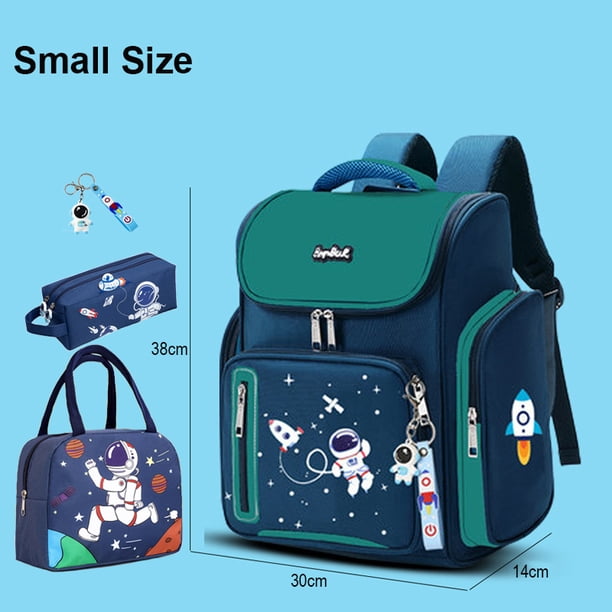 Astronaut Backpack Boy Schoolbag Set for Boys Elementary Student School Bags for Children Waterproof Kids Bookbag Mochilas