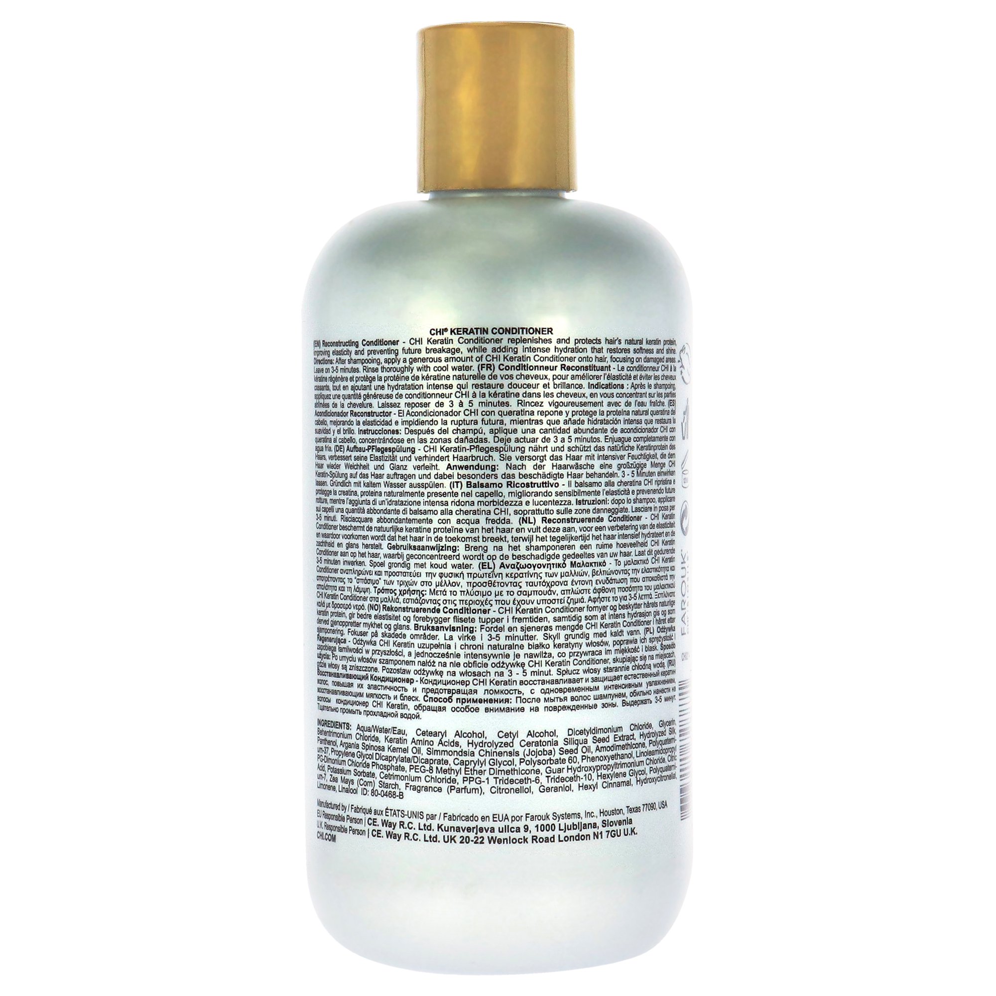 Chi - Acondicionador Reconstructor De Queratina De Para Unisex - Acondicionador