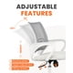 thumbnail image 5 of Silla de oficina y computadora NEO CHAIR ergonómica de malla color marfil, 5 of 7