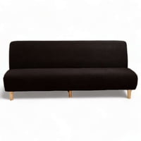 Genérico - Funda De Futon Cuadrille Color Negro