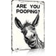 thumbnail image 1 of Letrero aluminio burro divertido 20x30 cm buen culo rústico decoración hogar humorístico granja baño retro placa cafetería, 1 of 7