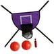 thumbnail image 2 of Mini Aro De Baloncesto Para Trampolín, Estante De Baloncesto Universal Para Exteriores, Color Violeta Con Dos Bolas, 2 of 3