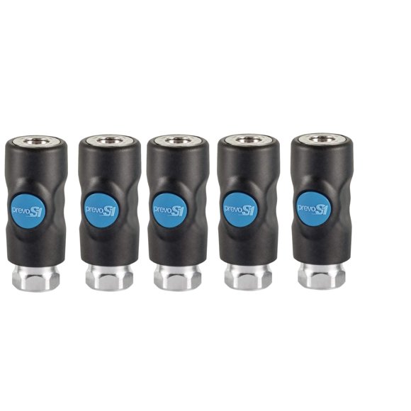 Acoplador de Aire Prevost 1/4" FNPT Prevo S1 (Juego de 5)