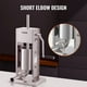 thumbnail image 2 of Embutidora de salchichas VEVOR manual de acero inoxidable 304 con capacidad de 3 litros, 2 of 3