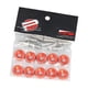 thumbnail image 2 of Arandelas De Guardabarros M6, Repuesto, Alta Confiabilidad, Kit De Decoración Del Compartimiento Del Motor Resistente, Color Naranja, 2 of 3