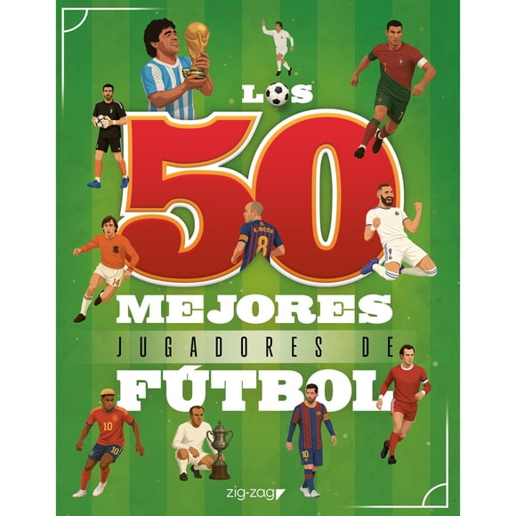 Libro Los 50 Mejores Jugadores De Fútbol