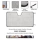 thumbnail image 2 of Liga de Súper Mascotas Parasol para Parabrisas Delantero Protector Plegable, Visera Solar para Auto Bloquea Rayos UV Mantiene tu Vehículo Fresco140cm*76cm, 2 of 6