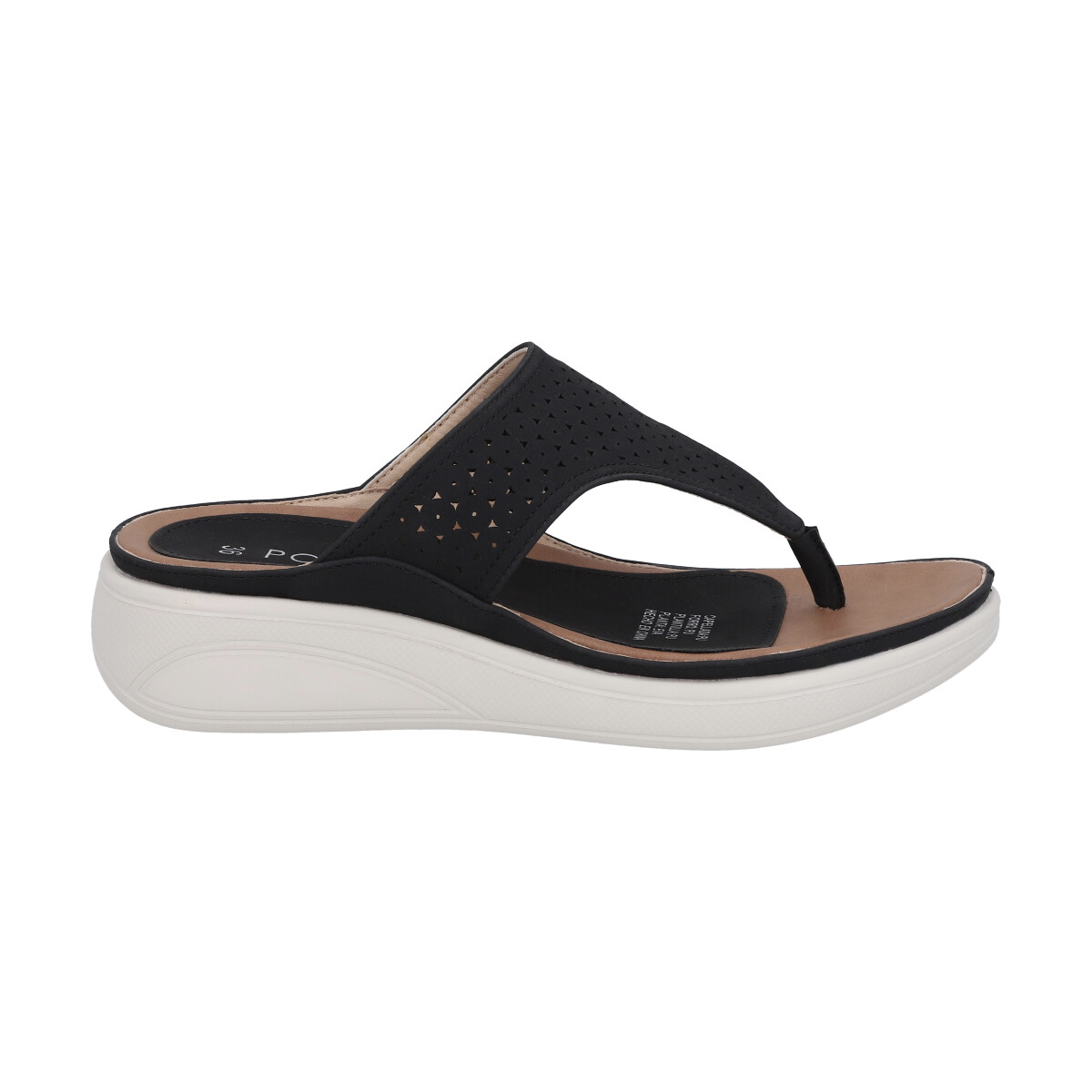 Sandalia Mujer Negro Jose Police