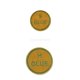 thumbnail image 1 of 2 Puntas De Taco De Billar Artificial Amarillo 13 Mm Suave, 1 of 4