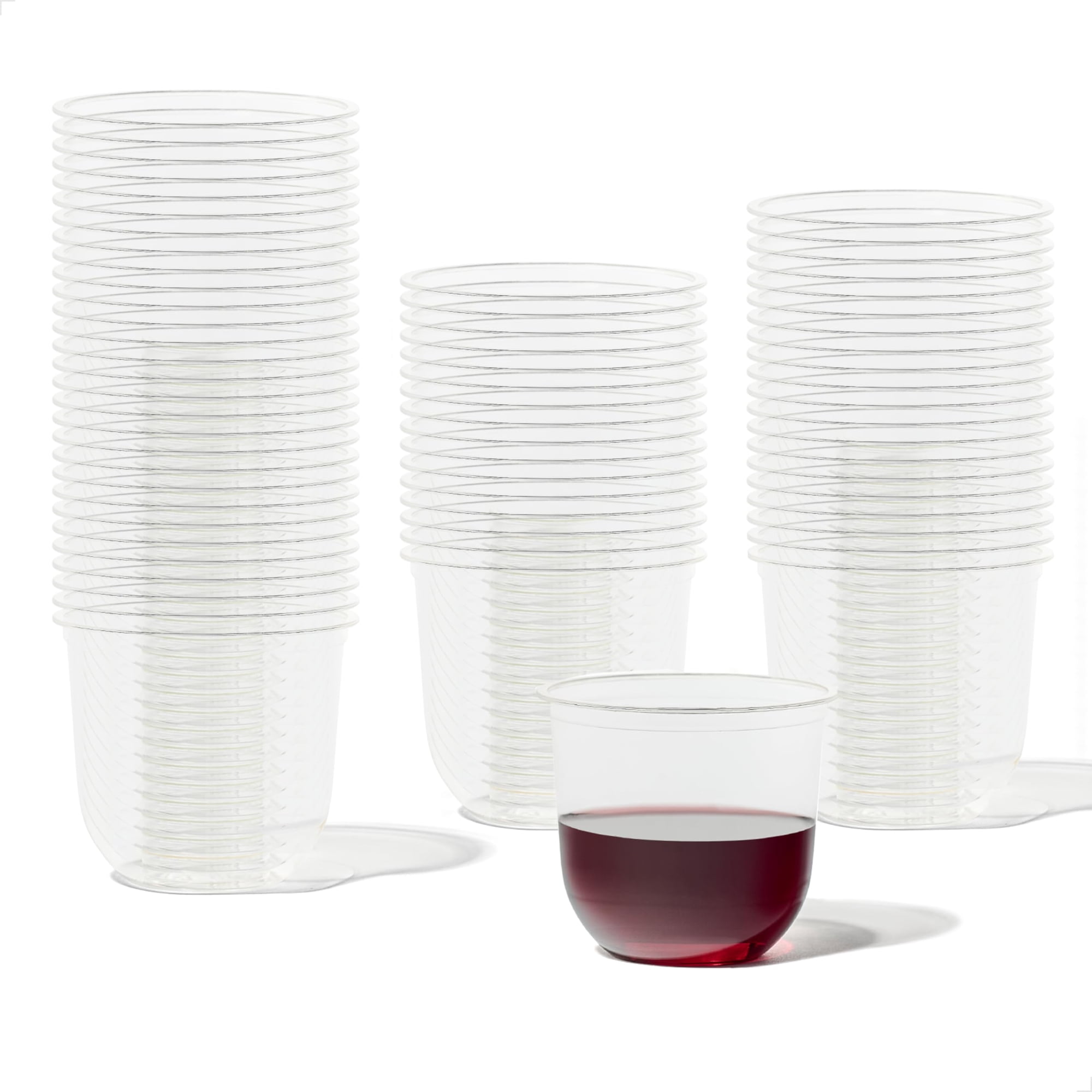 Vasos Para Bebidas Frías Tossware Natural Arc, 350 Ml, Pla A Base De Plantas, 50 Unidades