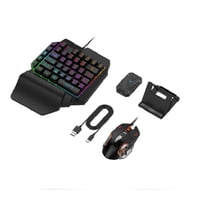 Genérico - Adaptador Gamer Mix Pro Mouse Teclado Y Soporte Android Ios