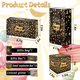thumbnail image 5 of Caja de regalo con diseño de vaca y explosión de dinero y confeti pop‑up, 5 of 6