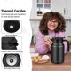 thumbnail image 3 of Jarra térmica para café WYHVAND, 1,5 L, acero inoxidable, color negro, 3 of 8