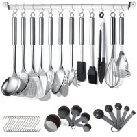 Set De Utensilios De Cocina Berglander 38 Piezas De Acero Inoxidable